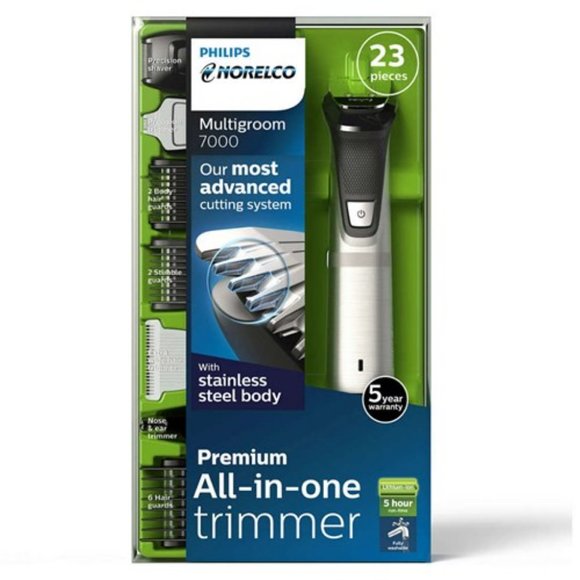 MG775049 Multigroom Trimmer w 23 Attachments for Head Face & Nose